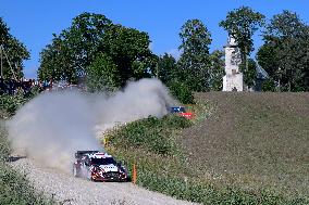 Rally race - Fia World Rally Championship  WRC Tet Rally Latvia 2024