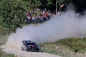 Rally race - Fia World Rally Championship  WRC Tet Rally Latvia 2024