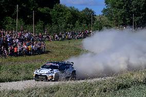 Rally race - Fia World Rally Championship  WRC Tet Rally Latvia 2024