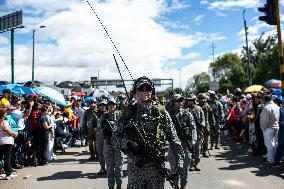 Colombia 214 Years of Independence Military Parade