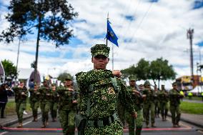 Colombia 214 Years of Independence Military Parade