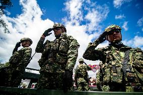 Colombia 214 Years of Independence Military Parade