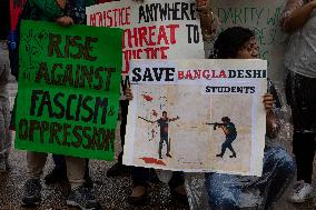 Save Bangladeshi Students Rally In Front Of The White House, Washington DC, USA