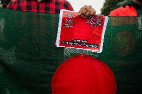 Save Bangladeshi Students Rally In Front Of The White House, Washington DC, USA