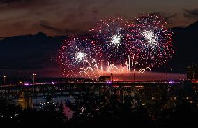 CANADA-VANCOUVER-CELEBRATION OF LIGHT-FIREWORKS-TEAM PORTUGAL