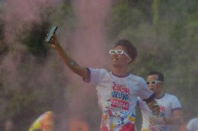 INDONESIA-JAKARTA-COLOR RUN FESTIVAL