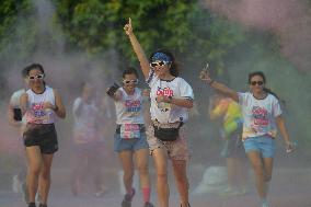 INDONESIA-JAKARTA-COLOR RUN FESTIVAL