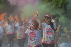 INDONESIA-JAKARTA-COLOR RUN FESTIVAL