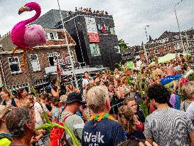 Last Day Of The International Four Days Marches Was Shortened Due To Heat, In Nijmegen.