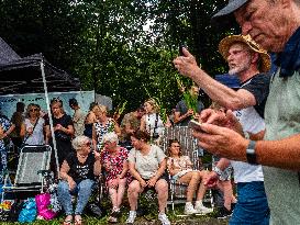 Last Day Of The International Four Days Marches Was Shortened Due To Heat, In Nijmegen.