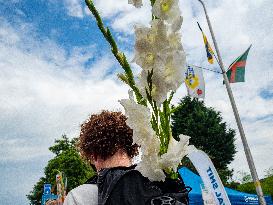 Last Day Of The International Four Days Marches Was Shortened Due To Heat, In Nijmegen.