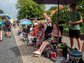 Last Day Of The International Four Days Marches Was Shortened Due To Heat, In Nijmegen.