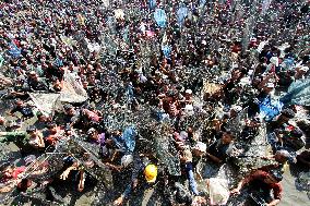 INDONESIA-KLATEN-FISH CATCHING-FESTIVAL