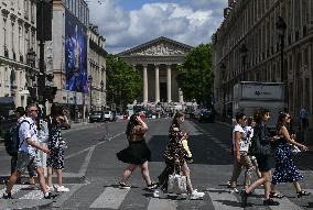 Daily Life In Paris On The Eve Of The Olympics