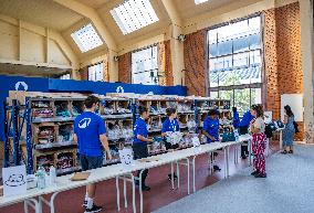 (SP)FRANCE-PARIS-OLYMPIC GAMES-ACCREDITATION AND UNIFORM CENTRE