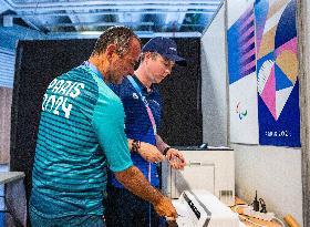 (SP)FRANCE-PARIS-OLYMPIC GAMES-ACCREDITATION AND UNIFORM CENTRE