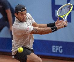 International Tennis match - EFG Swiss Open Gstaad