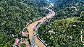 Rescue Operation After Bridge Collapse Amid Torrential Rains - China