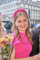 Royals Attend Te Deum Mass On The National Day - Brussels