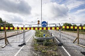 Closed Nuijamaa border crossing statio