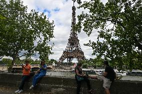 Daily Life In Paris On The Eve Of The Olympics