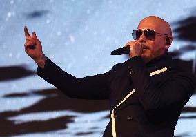 Pitbull Performs At 2024 WNBA All Star Game - Phoenix