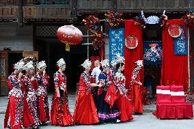 Traditional Wedding In Miao-Tujia Autonomous County - China