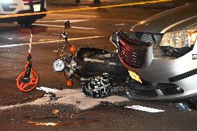 Fatal Collision Involving Motorcycle And Vehicle In Staten Island New York