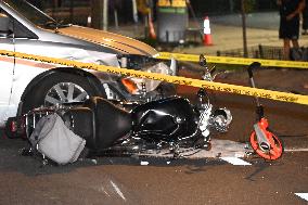 Fatal Collision Involving Motorcycle And Vehicle In Staten Island New York