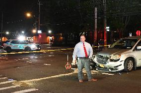 Fatal Collision Involving Motorcycle And Vehicle In Staten Island New York