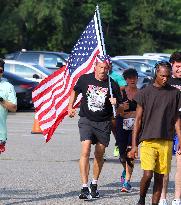 Travis Barker Running 5K In New York