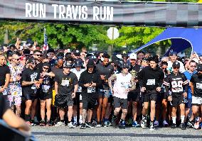 Travis Barker Running 5K In New York