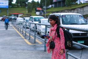 Nepali Students Return Home From Violence Hit Bangladesh