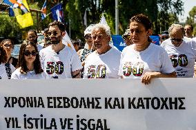 Protest In Cyprus