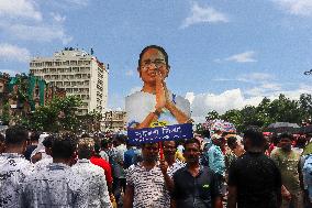 TMC Observes Annual Martyrs' Day Rally In Kolkata