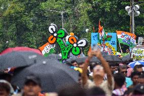 TMC Observes Annual Martyrs' Day Rally In Kolkata