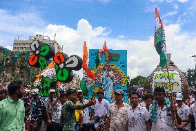 TMC Observes Annual Martyrs' Day Rally In Kolkata