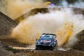 Rally race - Fia World Rally Championship  WRC Tet Rally Latvia 2024