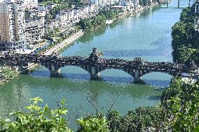 Wind and Rain Bridge in Guizhou