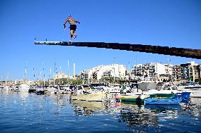 MALTA-MSIDA-GREASY POLE COMPETITION