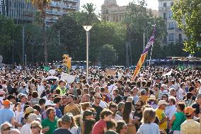 Thousands Protest Against Mass Tourism - Mallorca