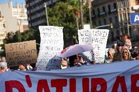 Thousands Protest Against Mass Tourism - Mallorca