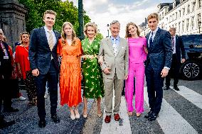 National Day Party At The Parc De Bruxelles - Brussels