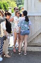 Jennifer Lopez Post Birthday Lunch - Bridgehampton