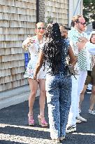 Jennifer Lopez Post Birthday Lunch - Bridgehampton