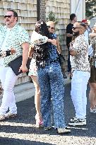 Jennifer Lopez Post Birthday Lunch - Bridgehampton