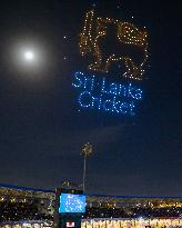 Sri Lanka Cricket Display Drone Show During The LPL Final Match In Colombo