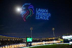 Sri Lanka Cricket Display Drone Show During The LPL Final Match In Colombo