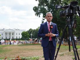 Scenes From The White House As Joe Biden Ends His Campaign