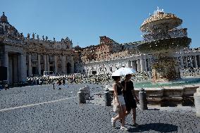 Extreme Heat Affects Daily Life In Italy